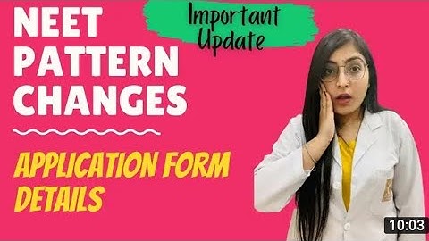 NEETExam New Pattern|NTA change  NEET Exam pattern|NEET New update #NEET2021