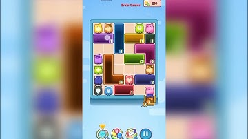 Drop The Cat level 166 gameplay walkthrough solution 