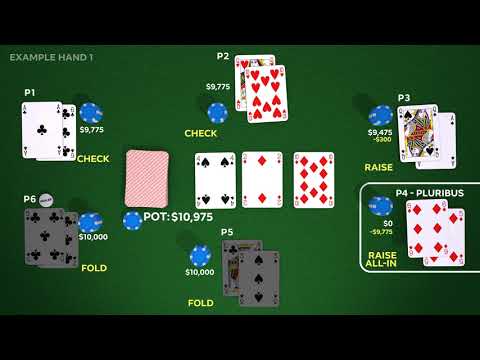 AI Poker Bluffs and Wins