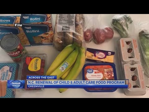 NCDHHS announces annual participation in USDA Child and Adult Care Food Program