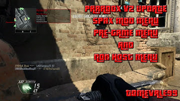 [Bo2/1.19/2.19] Paradox v2 *UPDATED* FREE Non-Host SPRX Mod Menu (Aimbot, ESP, & More!) +DOWNLOAD!