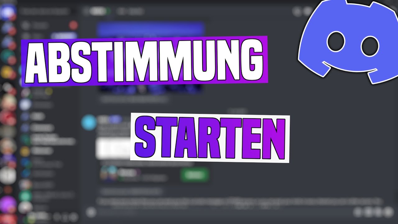Discord ABSTIMMUNG erstellen SIMPLE POLL Bot Tutorial [Deutsch] YouTube