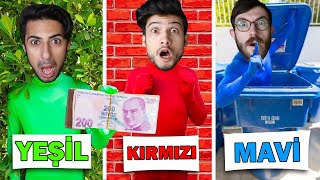 Tek Renk Saklambaç Challenge Dağ Evinde