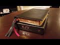 Thomas nelson premier collection kjv giant print centercolumn ref bible black goatskin  review