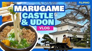 Worth It? MARUGAME CASTLE & UDON Itinerary • Shikoku Island, Japan • The Poor Traveler Filipino