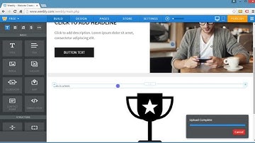 How To Add An Image in Weebly
