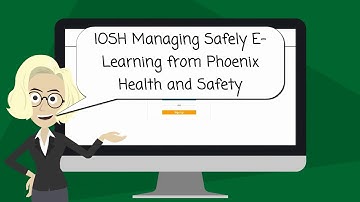 IOSH Managing Safely Version 5 E-learning