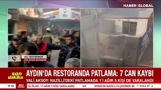 Son Daki̇ka Aydında Restoranda Patlama 7 Can Kaybı
