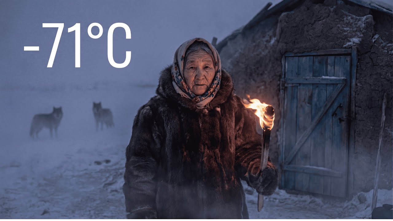 Alone Against the Cold | How a 90-Year-Old Grandma Protects Her Cabin at –71°C
