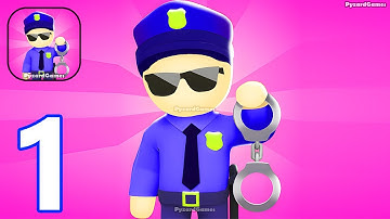 Police Station Idle - Gameplay Walkthrough Part 1 Stickman Police Station Cop Game - Android Gamepla