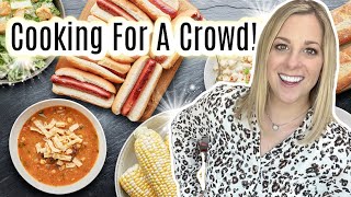 Cooking For A Crowd Hot Dog Bar!