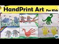 Hand Painting (Animals) for Kids, Toddlers & Preschoolers || Activity of the Week