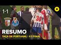 SC Braga e FC Porto empatam na Taça de Portugal ⚽