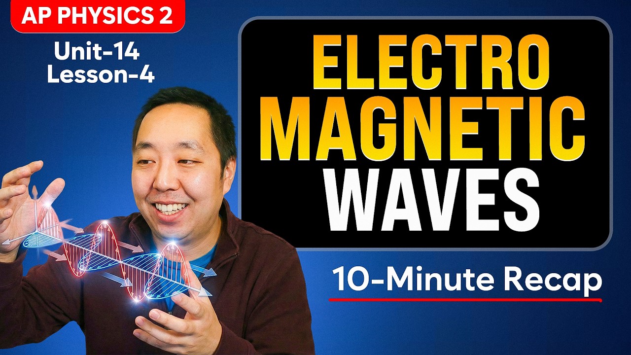 AP Physics 2: Electromagnetic Waves (Unit 14) - Wavelength, Frequency ...