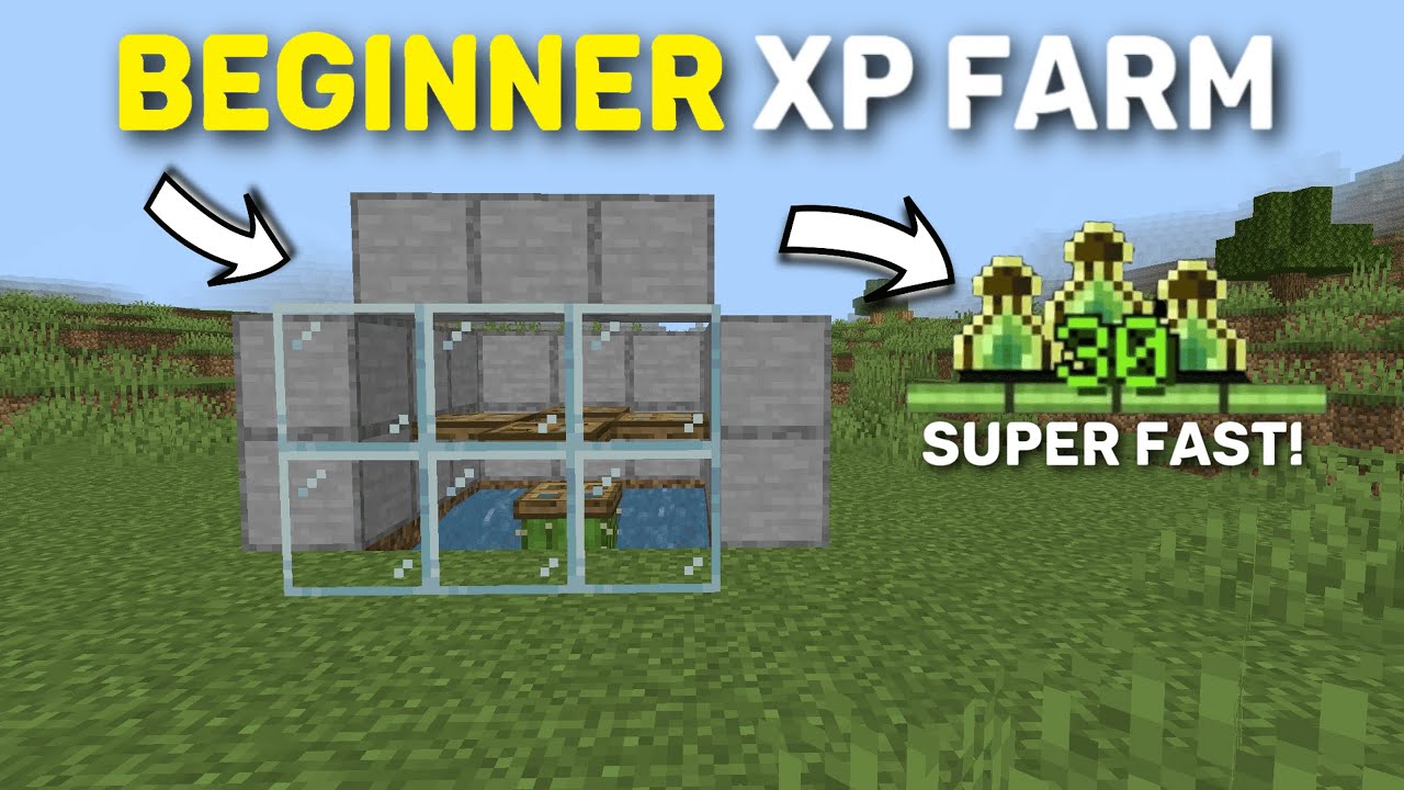 Minecraft NEW XP Farm in Bedrock Edition 1.21.131 (MCPE/Xbox/PS4/Nintendo Switch/Windows10)