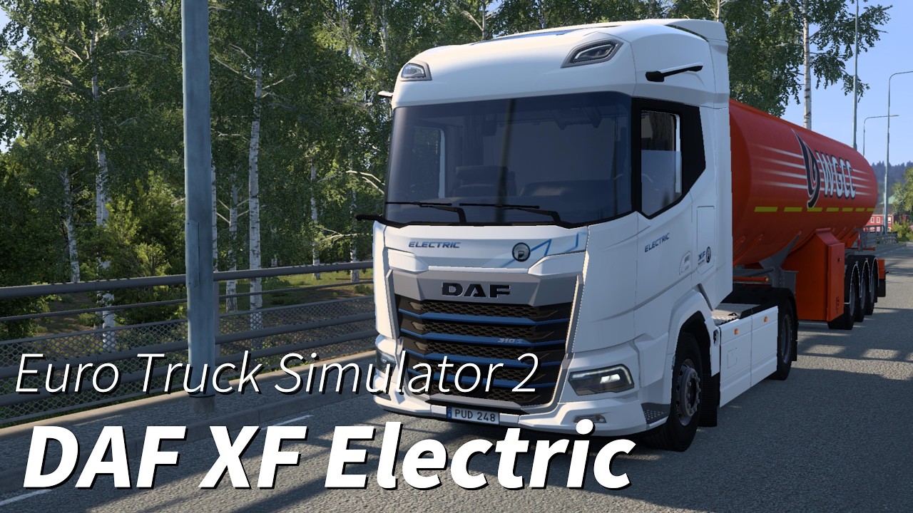 DAF XF Electric | Euro Truck Simulator 2 | No Commentary Gameplay