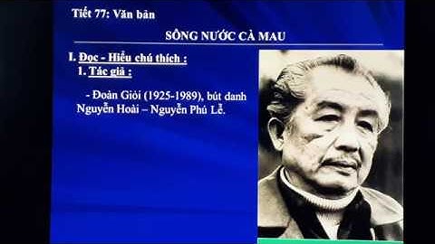 Bài văn miêu tả cảnh sông nước cà mau năm 2024