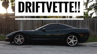 Stock C5 Corvette Drifting