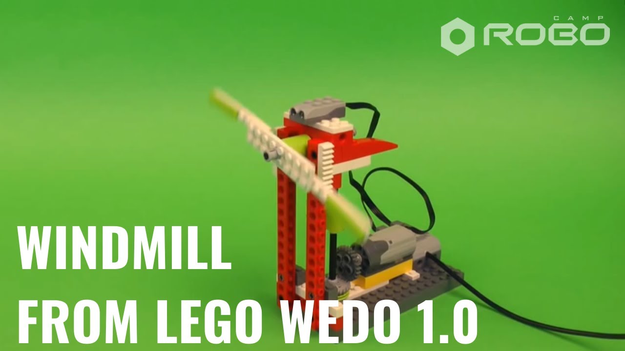 windmill lego wedo youtube children presentation