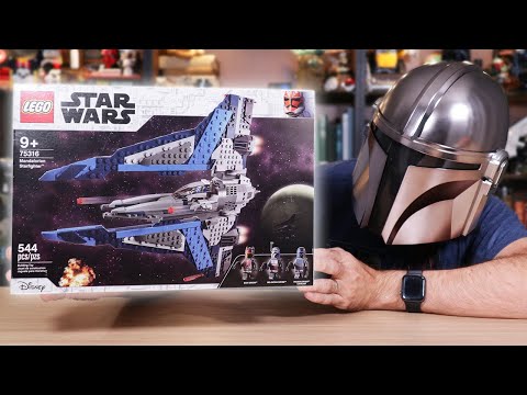 i LEGO Star Wars 75316 Mandalorian Starfighter features Bo