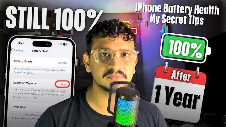 iPhone Battery Health 100% After 1 Year – My Secret Tips 🔋