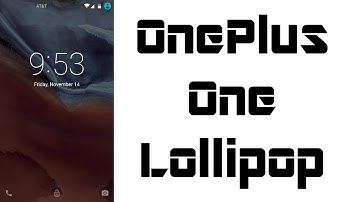 OnePlus One Android 5.0 Lollipop First Boot and UI Test (CM 12)