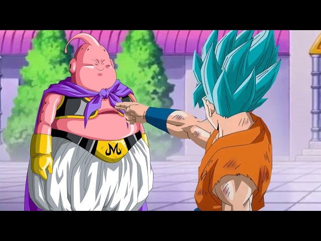 Dragon ball Z Goku vs Majin Boo #dragonball #dragonballz #goku #majinb