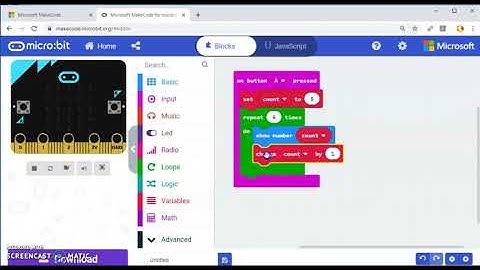 Loops in micro:bit 2019