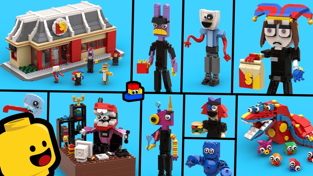 LEGO THE AMAZING DIGITAL CIRCUS - Ep 4: Fast Food Masquerade - YouTube