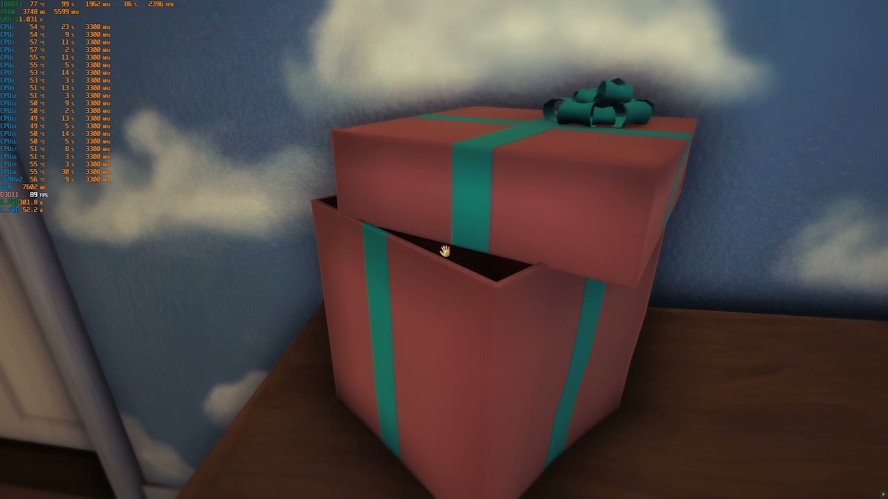 Windows 11 4k Gaming: Among the Sleep - Enhanced Edition (Max Preset on GTX1080ti 11gb)