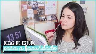 5 DICAS DE ESTUDO PARA A FACULDADE FEAT. ÁUREA DAMIÃO