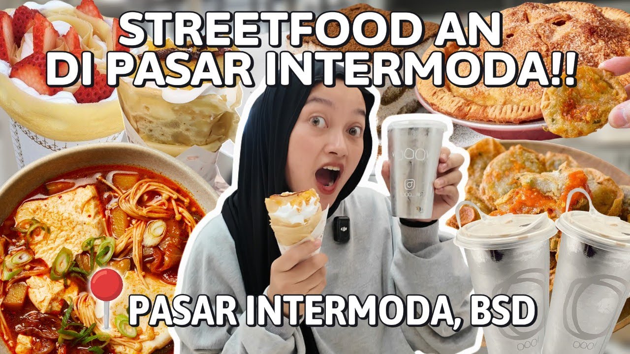 STREETFOOD-AN DI DALAM PASAR!! JAJANAN MEVVAH BANGET INI!!