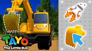 Strong Heavy Vehicles Build a Warehouse! 🚜 | Build It, Fix It! | Tayo the Little Bus