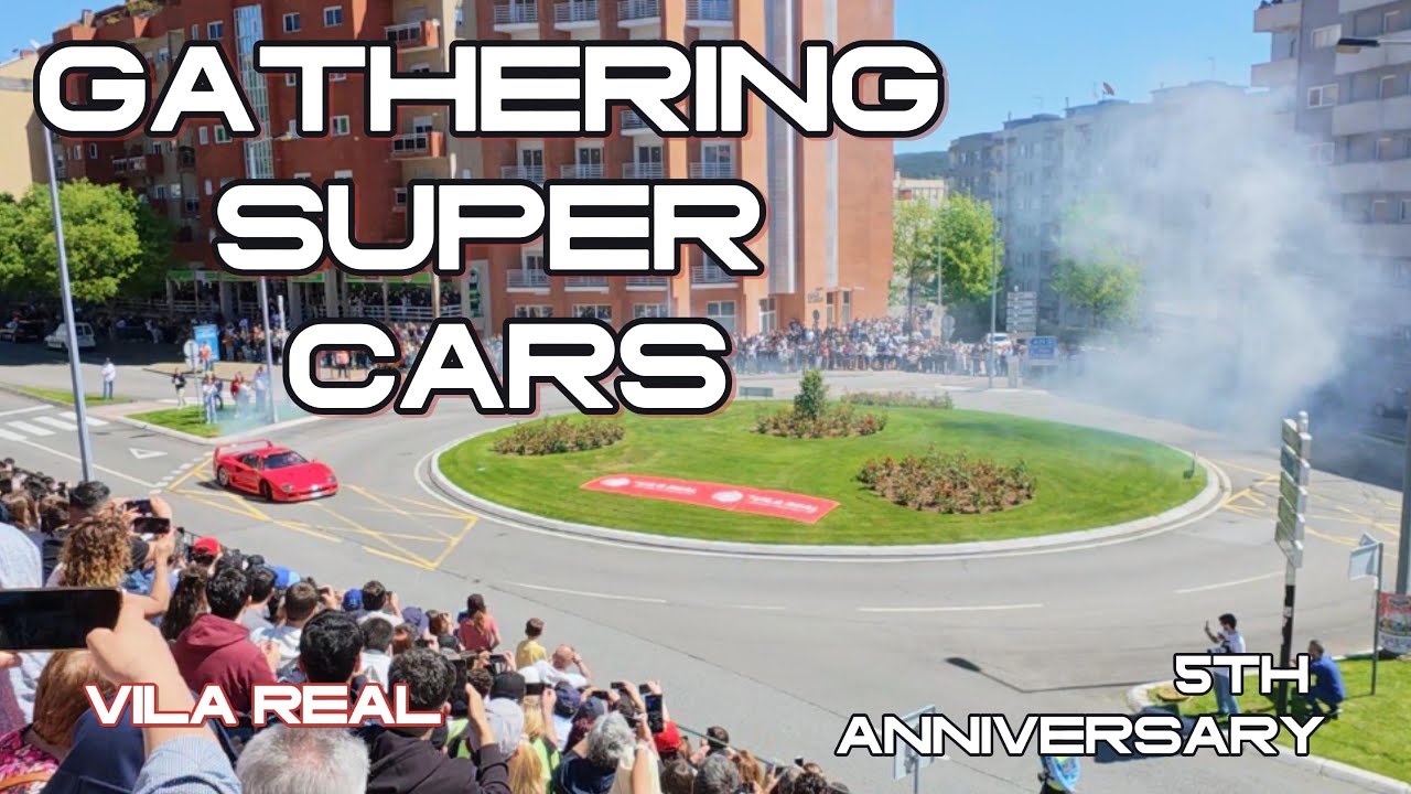 F40 de Raúl Marchisio, Drifting y locura.| Gathering Supercars Vila Real ´25