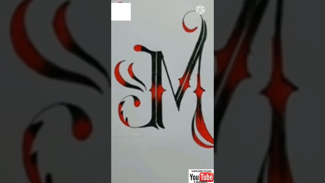 Fancy Letters | Letter writing | How to design Your own Swirled Letters | mehndidesigns | 
