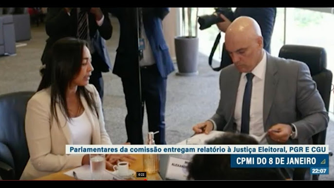 CPMI 8 de Janeiro  TV Senado 