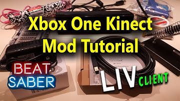 Xbox One Kinect PC Adapter MOD, LIV, Mixed Reality Tutorial with Beat Saber LIVE (A-Z)