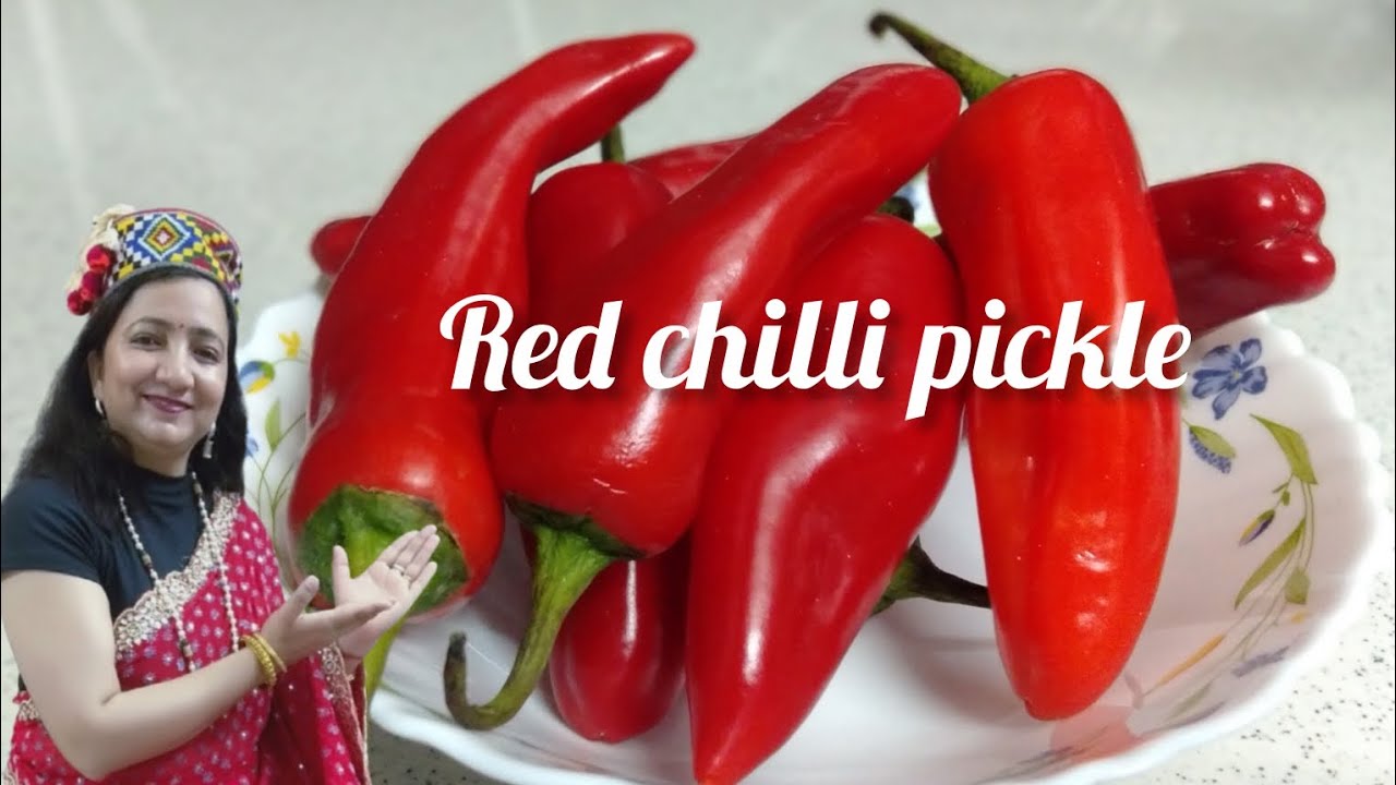 Red chilli pickle