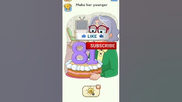 DOP 5 (Delete One Part) Level -17 Make her younger 😧#shorts