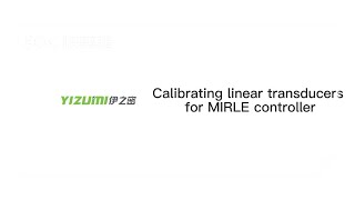 Mirle controller  Linear Transducer Calibration