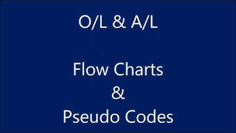 ගැලීම් සටහන් හා ව්‍යාජ කේත (O/L & A/L)