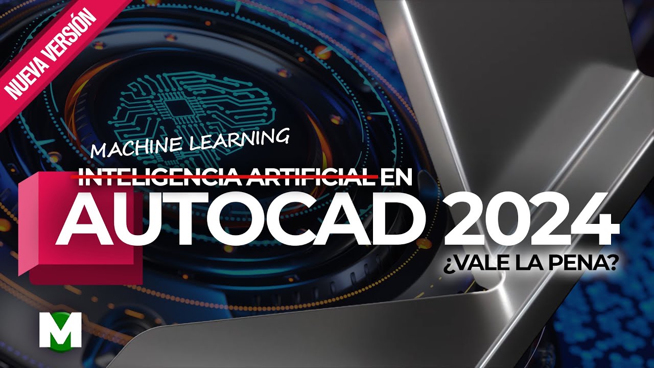 👁️‍🗨️ AutoCAD 2024 machine learning TODO lo NUEVO TOP 5 Novedades