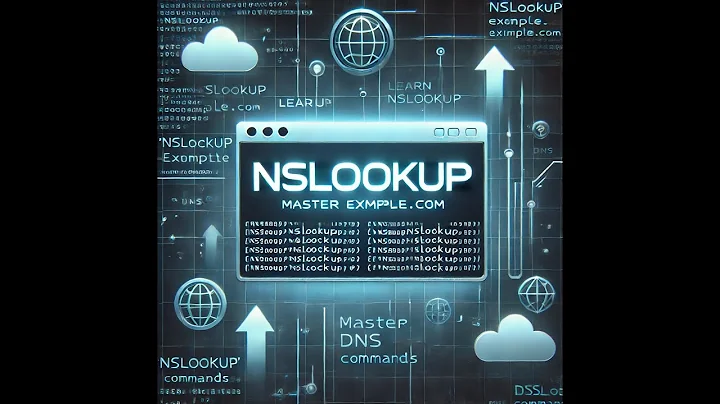 Nslookup in 5 minutes.   A command line utility for querying DNS