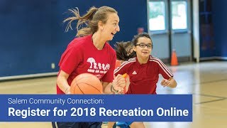 Register for 2018 Summer Recreation Online
