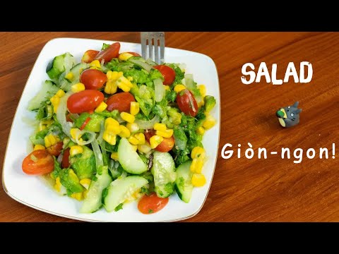 Vừa Tươi - VỪA DỄ LÀM - Salad Bơ, Rau Củ Tươi Ngon, Cách làm rất đơn ...