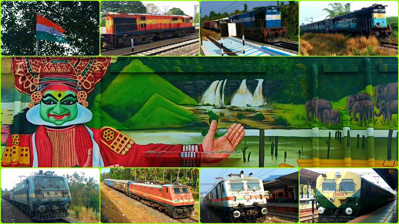 Aluva To Palakkad Journey 20+ Trains and Much More YouTube