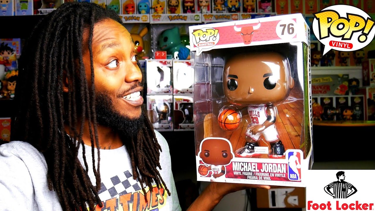 foot locker funko pop michael jordan 10