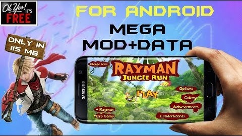 How To Download Rayman Jungle Run Mod Game For Android.