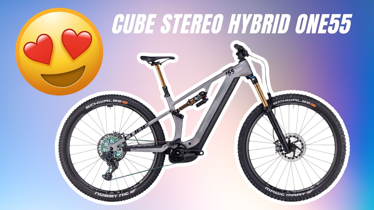 MASSIV REDUZIERT!  Cube Stereo Hybrid ONE55 C:68X SLT Fully E-Bike Carbon