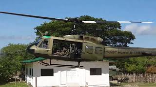 Philippine Air Force UH-1Ds in the Northern Philippines 2020